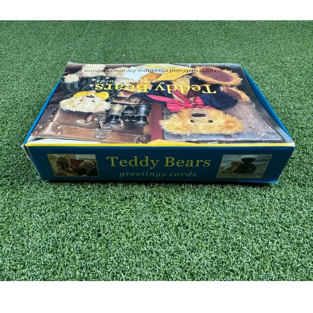 Teddy Bears Greeting Cards ''BOX ONLY''‎ Vintage Gift Stationery